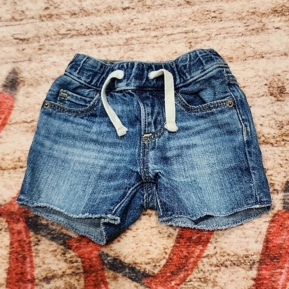 Baby Gap denim baby shorts - Picture 1 of 6